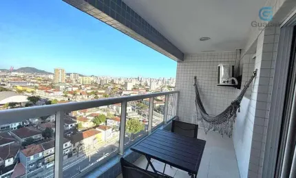 Vendo Lindo Apartamento no Residencial Pátio 21, 01 Dormitório, 01 Vaga Demarcada, Lazer Completo na Cobertura, Boqueirão, Santos.