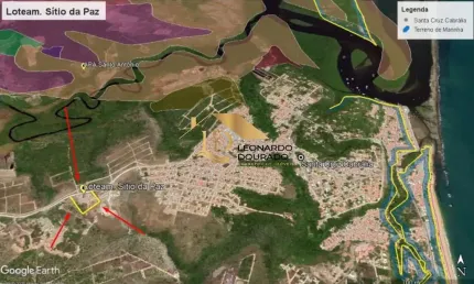 Terreno à venda na Campinho, Campinho, Santa Cruz Cabrália por R$ 600.000