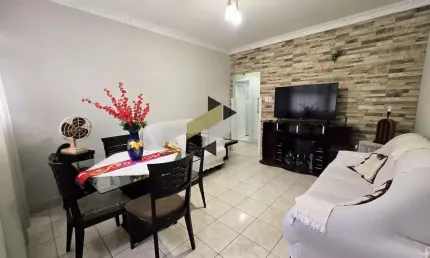 Apartamento para Venda em Santos, Vila Mathias, 2 dormitórios, 1 banheiro, 1 vaga