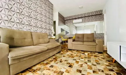 Apartamento para Venda em Santos, Gonzaga, 2 dormitórios, 1 suíte, 2 banheiros, 1 vaga