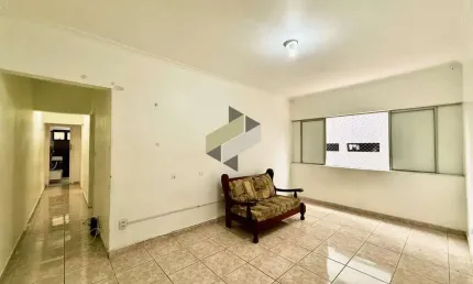 Apartamento para venda em santos, encruzilhada, 3 dormitórios, 1 banheiro, 1 vaga