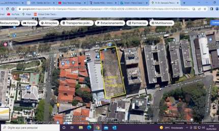 Terreno à venda na Avenida Orosimbo Maia, 2124, Cambuí, Campinas