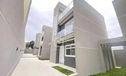 Sobrado não geminado 3 suítes à venda, 129 m² por r$ 850.000 - capão raso - curitiba/pr
