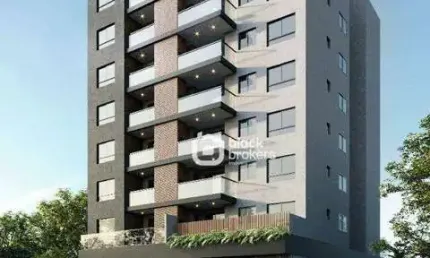 Apartamento com 3 dormitórios à venda, 61 m² por R$ 477.900,00 - Lindóia - Curitiba/PR