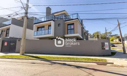 Sobrado De Esquina 3 Quartos Amplo Terreno à venda, 128 m² por R$ 1.081.000 - Pilarzinho - Curitiba/PR
