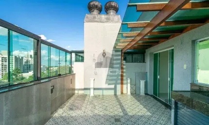 Cobertura no Cristo Redentor de 3 dormitórios e 2 vagas desocupado