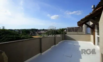 Cobertura para venda - 115m², 2 dormitórios, 2 vagas - nonoai