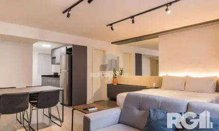 Studio com localização no centro histórico de porto alegre, uma das ruas mais ch