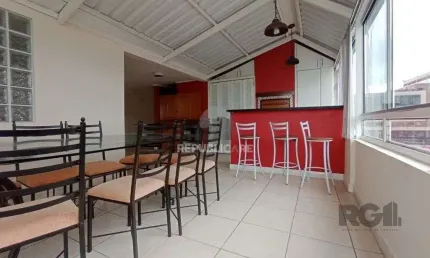 Cobertura 2 dormitórios 1 vaga coberta em frente ao parque marinha do Brasil no