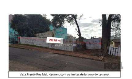 Terreno à venda na Rua Marechal Hermes, 522, Camaquã, Porto Alegre