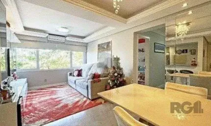 Apartamento de 2 dormitórios, 1 suíte e 1 vaga de garagem coberta e escriturada