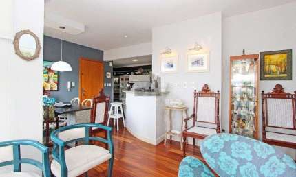Apartamento para Venda - 83.75m², 2 dormitórios, sendo 1 suites, 1 vaga - Santo