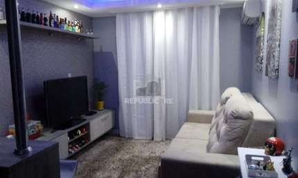 Apartamento para Venda - 62.23m², 3 dormitórios, 1 vaga - Cristal
