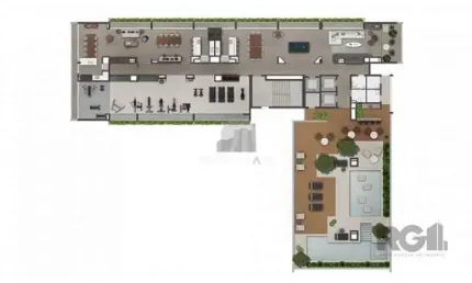 Apartamento 1 dormitórios à venda rio branco porto alegre/rs