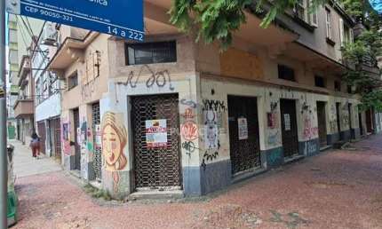 Loja comercial do antigo Bar van Gogh, o ponto comercial mais emblemático da Cid