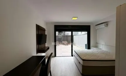 Apartamento garden de 54m², 1 dormitório, 1 vaga - mont serrat