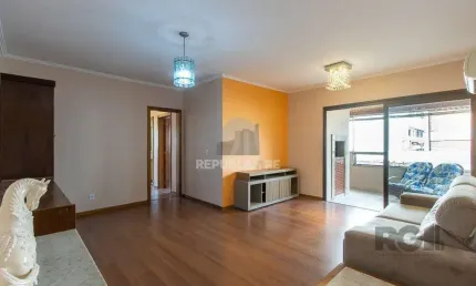 Apartamento 3 quartos, 1 suite, dependência, sacada com churrasqueira, 2 vagas -