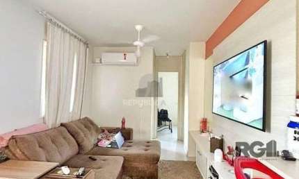 Apartamento 57m² - 2 dormitórios, 1 vaga no bairro Humaitá
