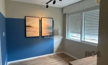 Apartamento a venda com 1 dormitório no bairro auxiliadora