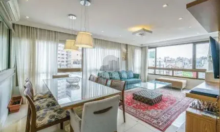 Vende-se apartamento com 3 suítes, 3 vagas e 136 m² - petrópolis