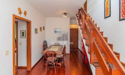 Cobertura com espaço gourmet 156m² no bairro Bela Vista