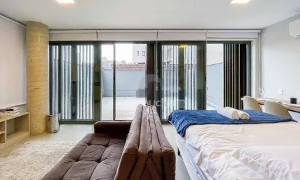 APTO LOFT GARDEN DE 54M²,  1 DORMITÓRIO - BAIRRO AUXILIADORA