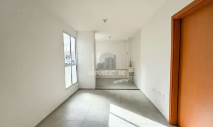 Apartamento térreo com 01 quartos e 01 vaga escriturada, bairro morro santana, p