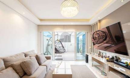 Apartamento Garden mobiliado, com 180 m² privativos, no bairro Chácara das Pedra