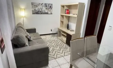 Apto 1 dorm mobiliado  41m², 1 Vaga Coberta - Partenon