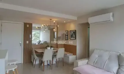 Apartamento mobiliado com 2 quartos e vista panorâmica em porto alegre