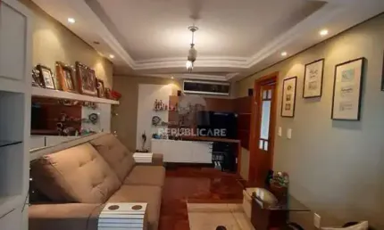Excelente apartamento mobiliado com vaga no Cristo Redentor