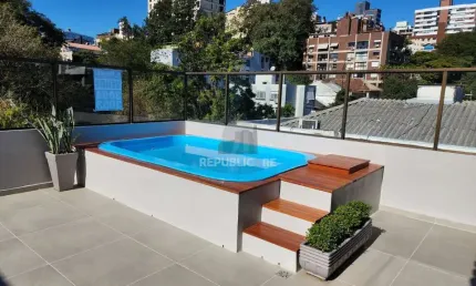 Vende-se cobertura com 2 quartos(2 suítes), piscina, 2 vagas e 235 m² – Mont`Ser