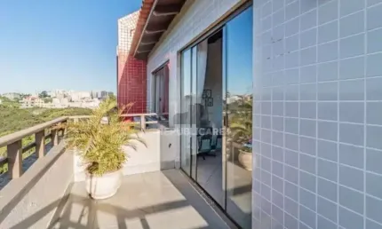 Cobertura semimobiliada 3 quartos com 2 vagas de garagem à venda