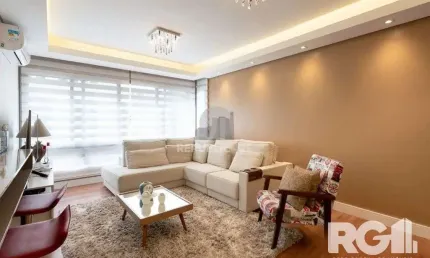 Apartamento de 3 dormitórios com suíte e churrasqueira, lavabo e 2 vagas de gara