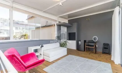 Cobertura para Venda - 186m², 3 dormitórios, 2 vagas - Três Figueiras