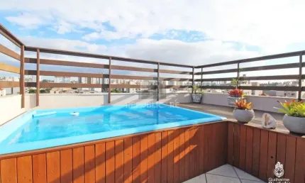 Cobertura para Venda - 164.03m², 3 dormitórios, sendo 1 suites, 2 vagas - Passo