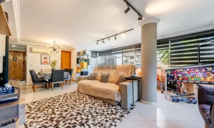 Apartamento 3 dormitórios, 2 vagas 109m² próximo ao pastor domhs e sogipa