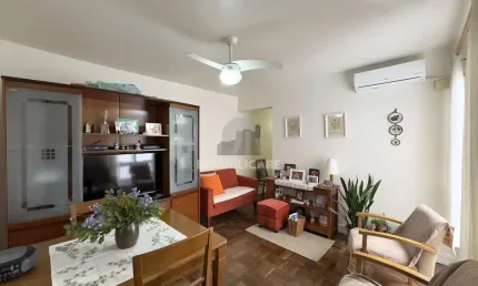 Apartamento 2 dormitórios com peças amplas no centro histórico