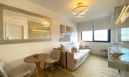 APARTAMENTO DE 60M², 1 DORMITÓRIO, 1 SUÍTE, SACADA, 1 VAGA - BAIRRO PETRÓPOLIS