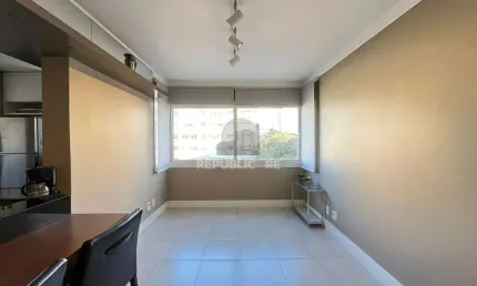 Apartamento mobiliado 1 Dormitório com Suíte e Closet, 1 Vaga –  Bela Vista