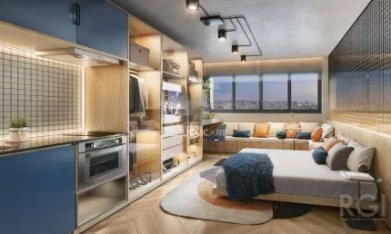 Loft com 27,69m² localizado na rua josé do patrocínio, próximo a todos os recurs
