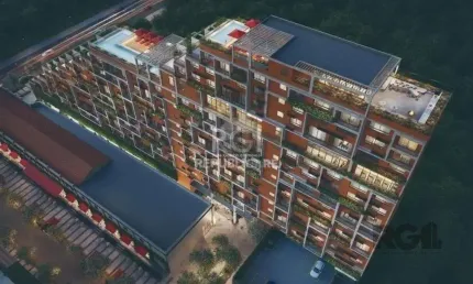 Lindo loft em construção no bairro floresta com uma grande infra