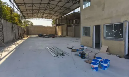 Galpão para locação em duque de caxias, chácaras rio-petrópolis, 4 banheiros