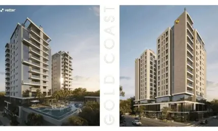 Apartamento com 3 suítes frente mar torre sul - gold coast