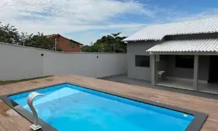 Belíssima casa térrea 3/4 no setor itapoa mansão -gioania/go