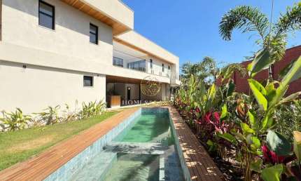 Casa em condomínio fechado com 4 quartos à venda na Rua dos Angicos, 123, Jardins Bolonha, Senador Canedo