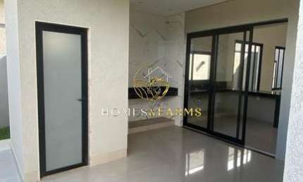 CASA TERREA COM 3 SUITES PLENAS A VENDA NO CONDOMÍNIO PARQVILLE PINHEIROS GO