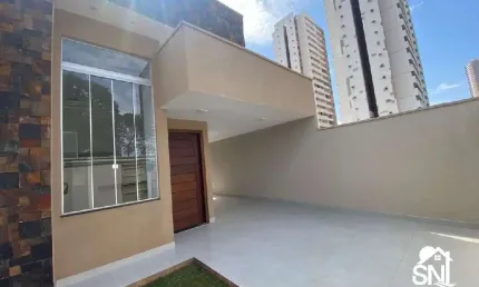 Maravilhosa casa térrea no jardim atlântico em frente ao parque cascavel