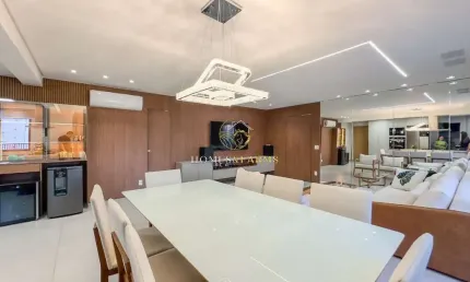 Belíssimo apartamento  equipado e mobiliado , viva próximo aos melhores bares e restaurantes de goiânia