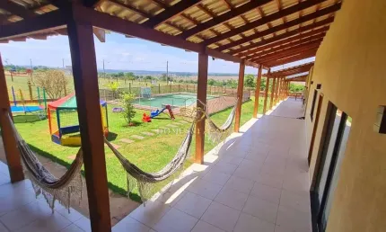 LINDA CHÁCARA A VENDA NO CONDOMÍNIO TALISMÃ- GUAPO GO.
